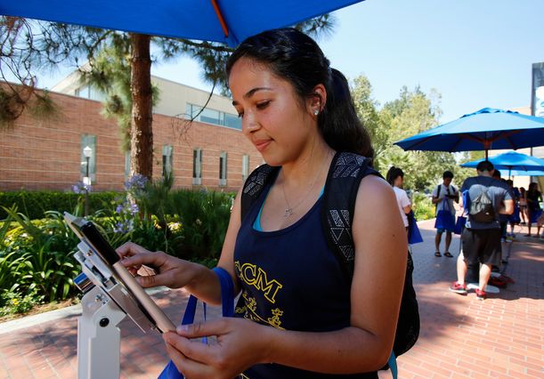 Angelica Juarez donates to UCLA