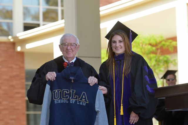 UCLA School of Law commencement 2014 - Justice John Paul Stevens