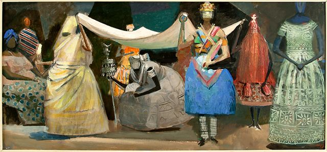  Detail from "Carybé" (1911-1997) Oxalá, 1965