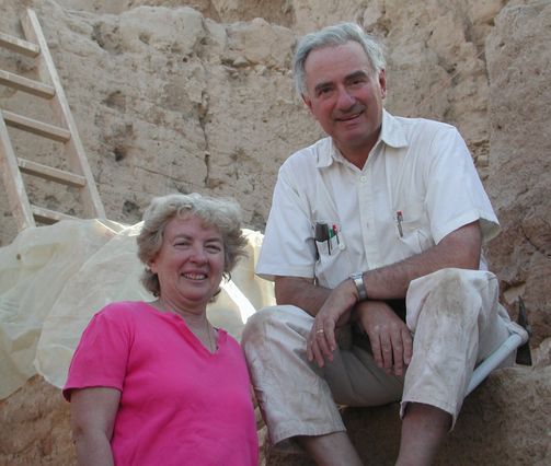 Giorgio Buccellati and his wife, Marilyn Kelly-Buccellati 