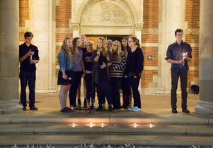 UCLA memorial for Isla Vista victims