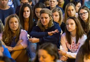 UCLA memorial for Isla Vista victims