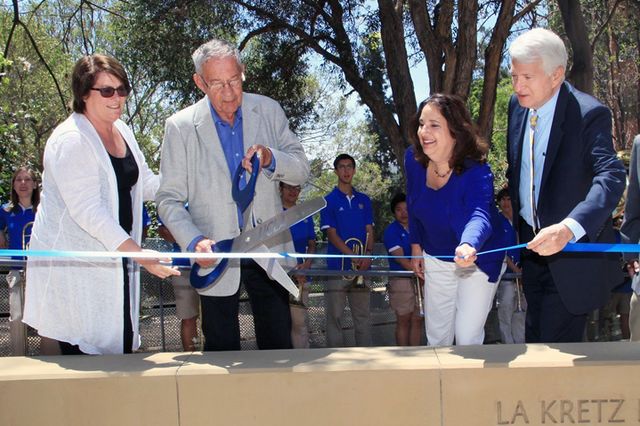 La Kretz ribbon cutting