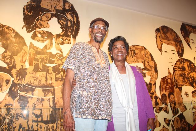 Neville Garrick and Helen Singleton