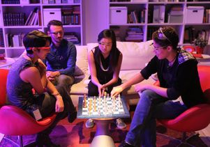 Google Glass chess playing