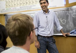 Neil Garg teaches organic chemistry