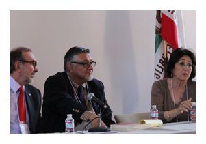 Carlos Sada, David Hayes-Bautista and Patricia Gándara