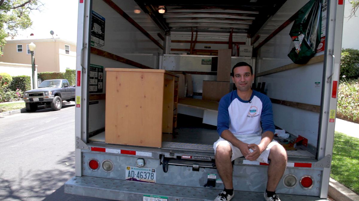 Amir Hakimi of Furnish the Homeless