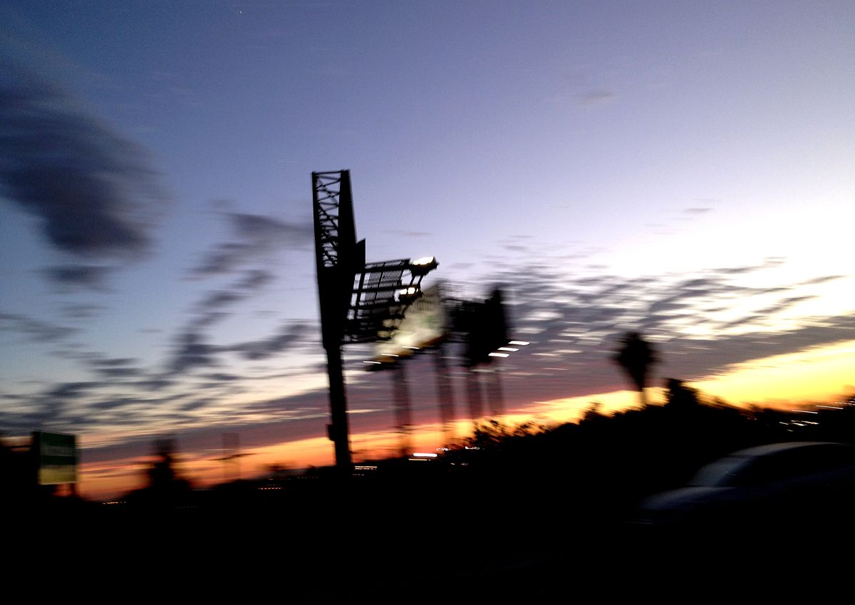 Sunset - UCLA commuter photo