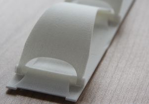 Bedsprings for 3-D printed house