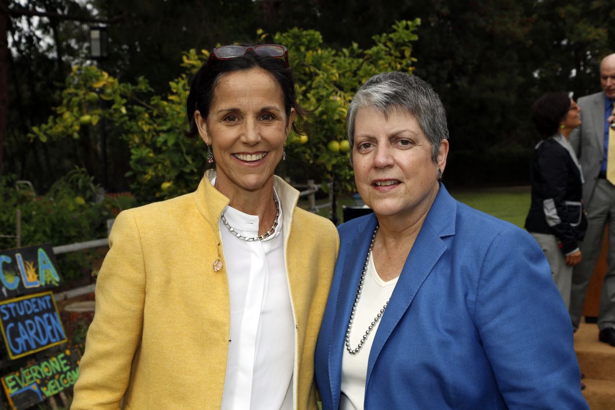 Dr. Wendy Slusser and Janet Napolitano