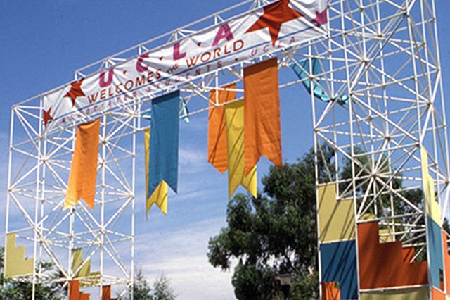 Olympic gateway on the UCLA campus