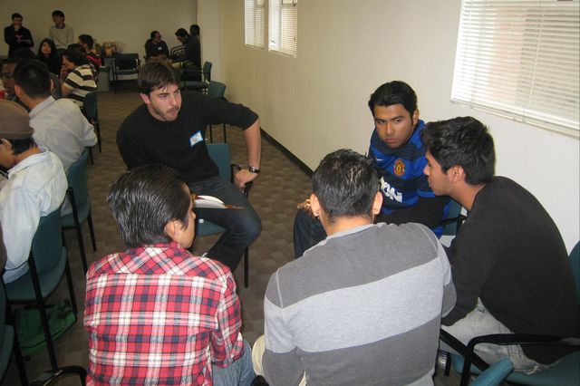 Ph.D. student Steven Lopez