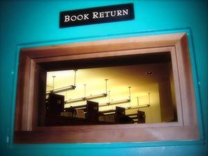 Book return UCLA Library