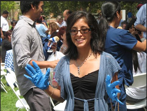 Volunteer at All-Staff picnic