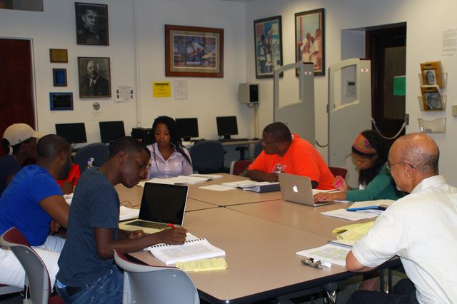 Summer Humanities Institute students