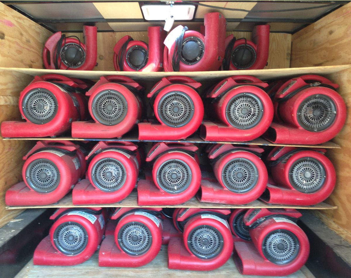 Carpet dryers for Wooden Center