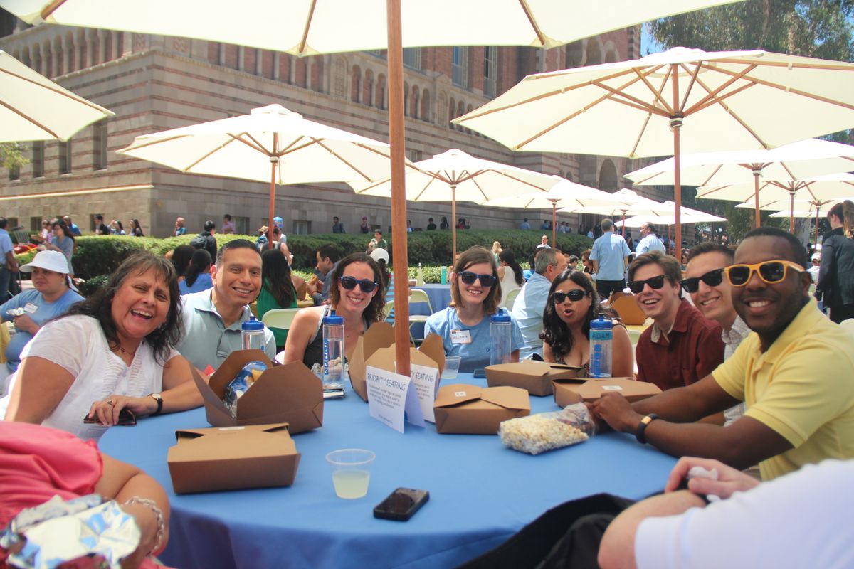 UCLA All-Staff Picnic group