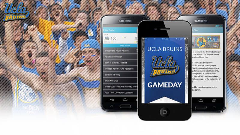 UCLA Gameday app