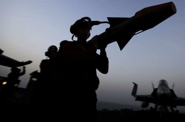 Aircraft carrier silhouette