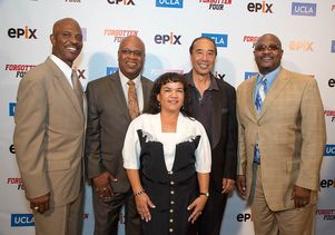 Five relatives of the "forgotten four" who broke the color barrier in pro football