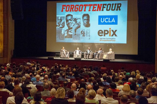 L.A. premiere of "Forgotten Four: The Integration of Pro Football"