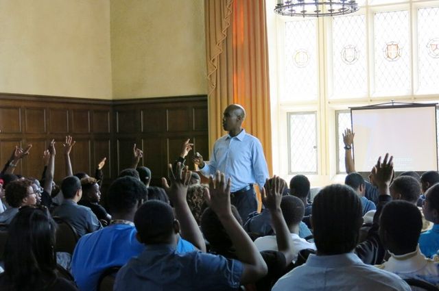 Tyrone Howard at Black Male Institute Think Tank