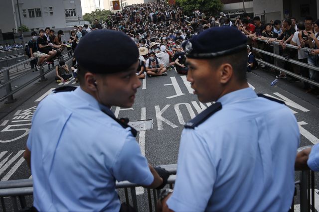 Hong Kong democracy protest