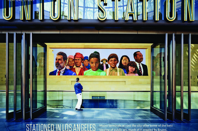 UCLA Magazine App art