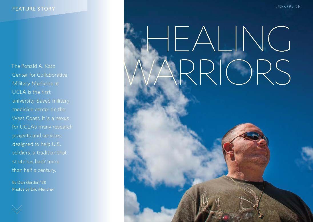 UCLA Magazine feature for the new app