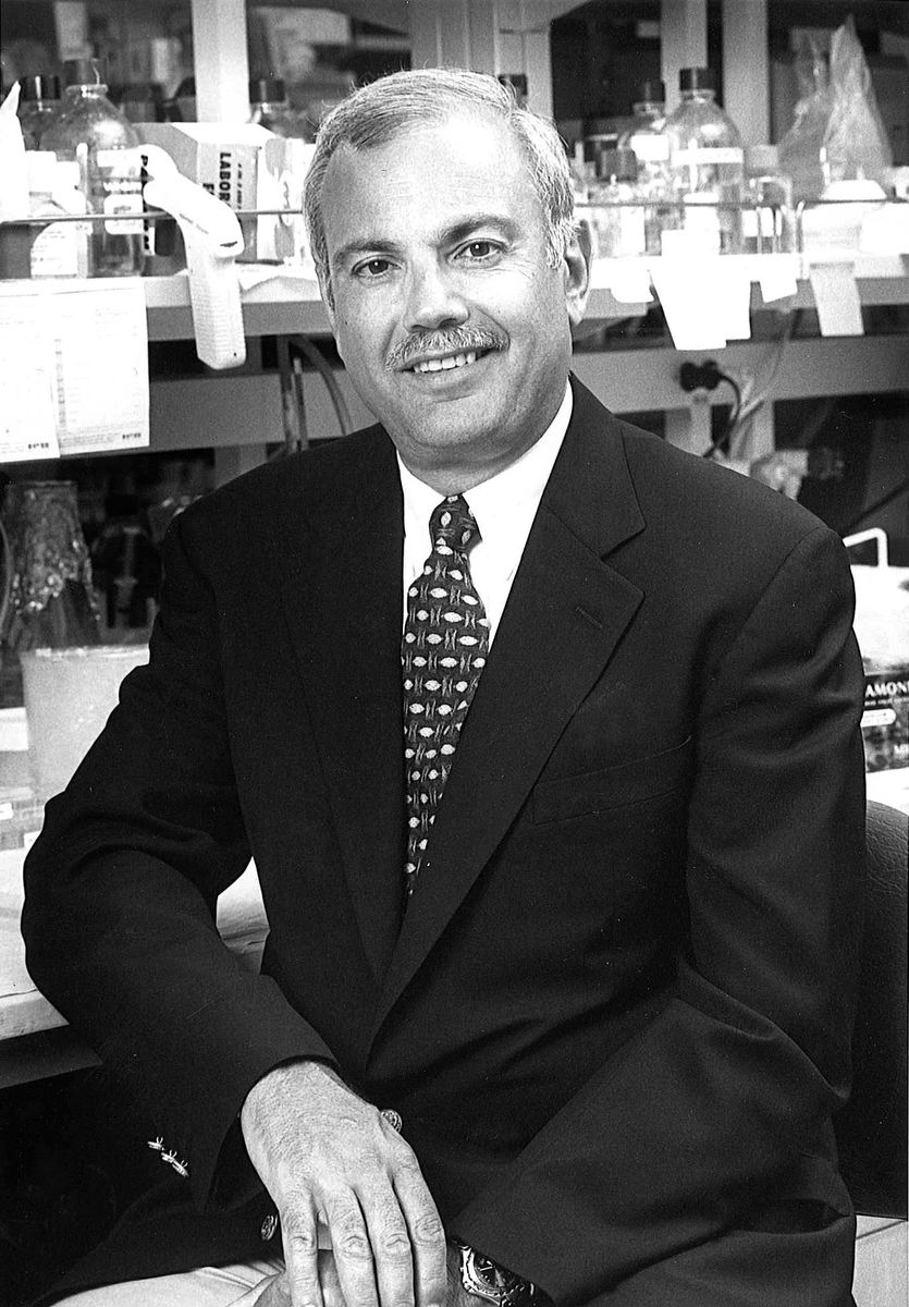 Cancer researcher Dennis Slamon
