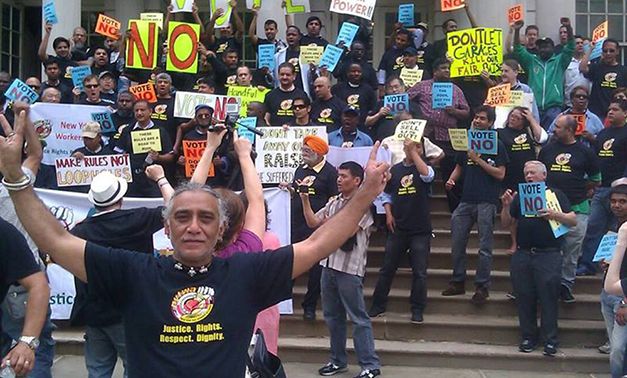 Javaid Tariq, a taxi driver in New York City
