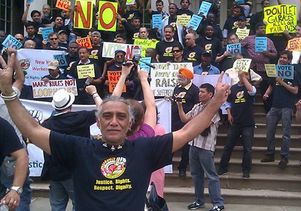 Javaid Tariq, a taxi driver in New York City