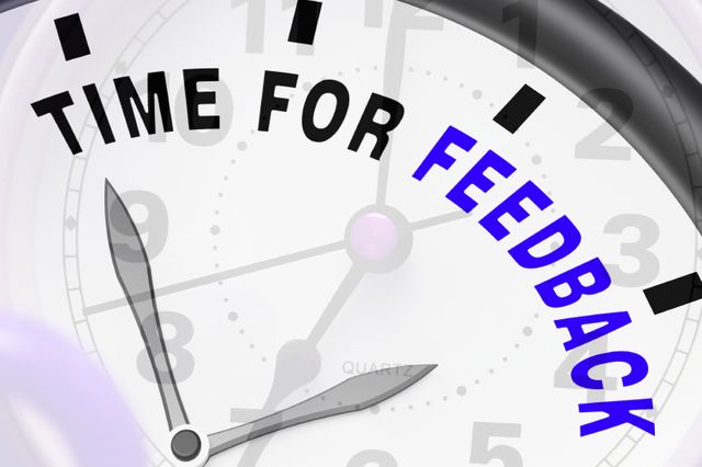 Time for feedback