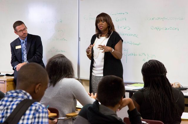 Youlonda Copeland-Morgan at Washington Preparatory High School