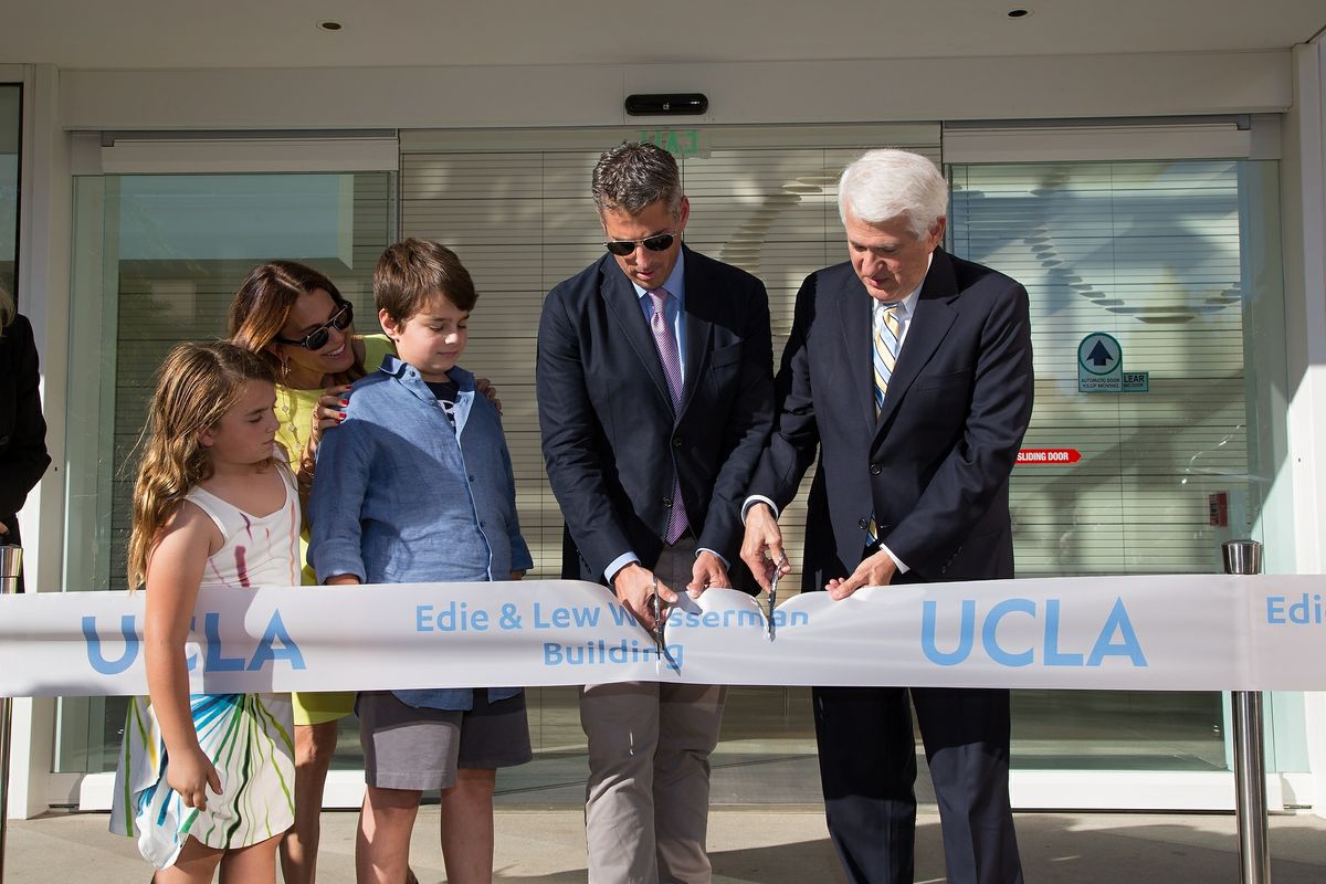 Edie & Lew Wasserman Building opens in Stein Plaza at UCLA | UCLA