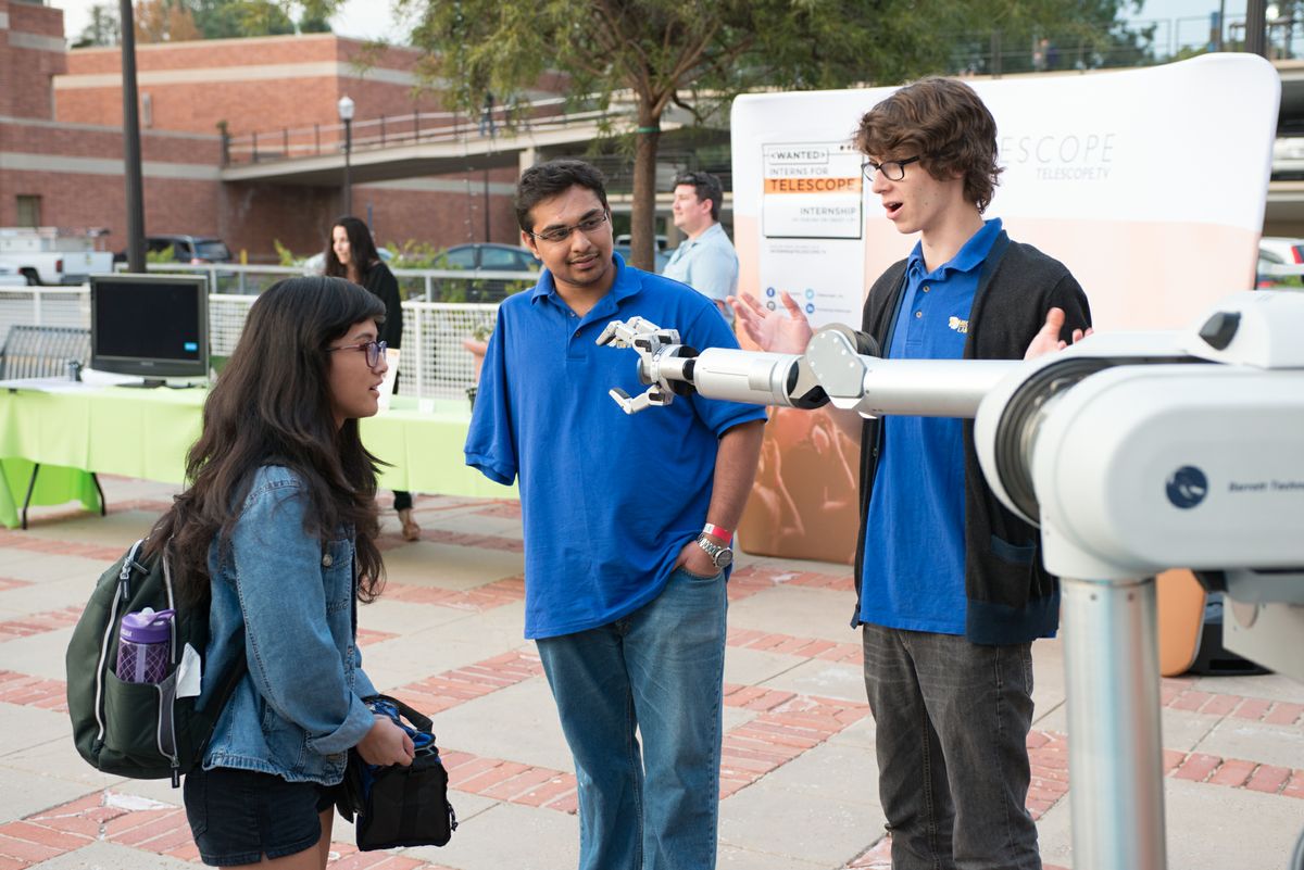 UCLA students with the UCLA Biomechatronics Lab  