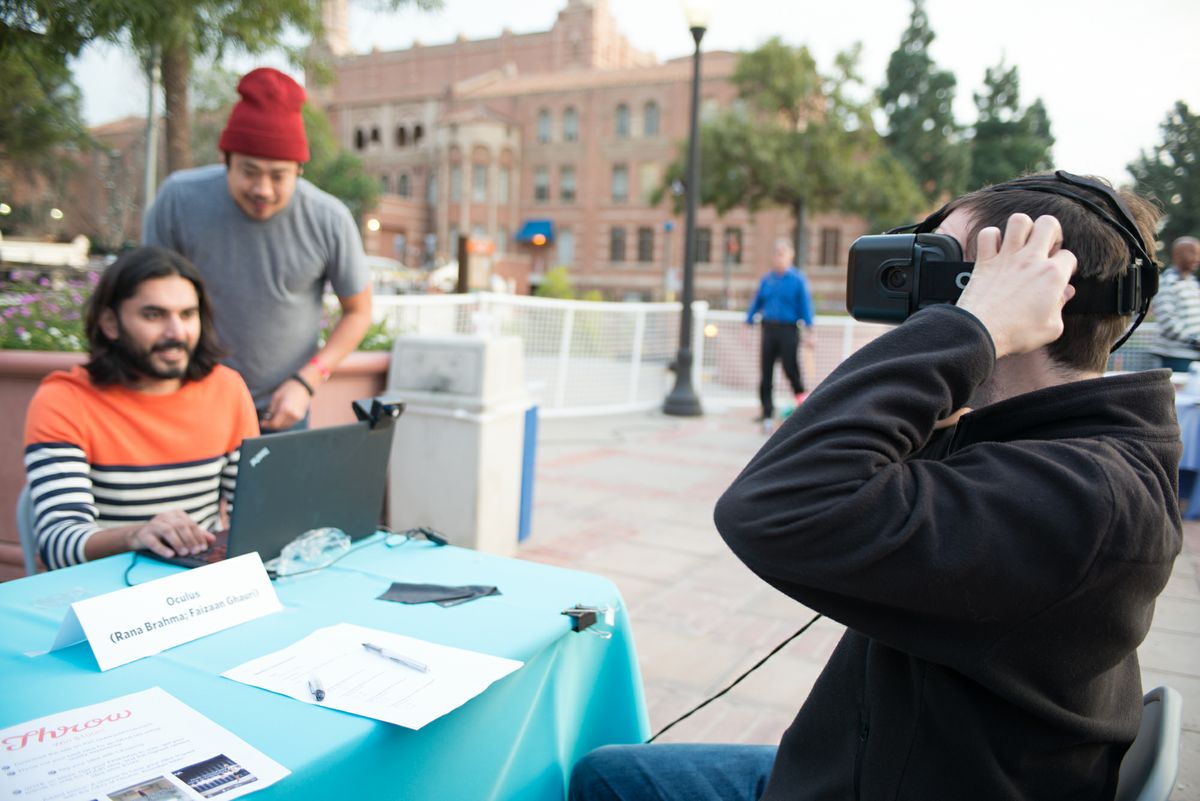 Exhibitors from Oculus Rift
