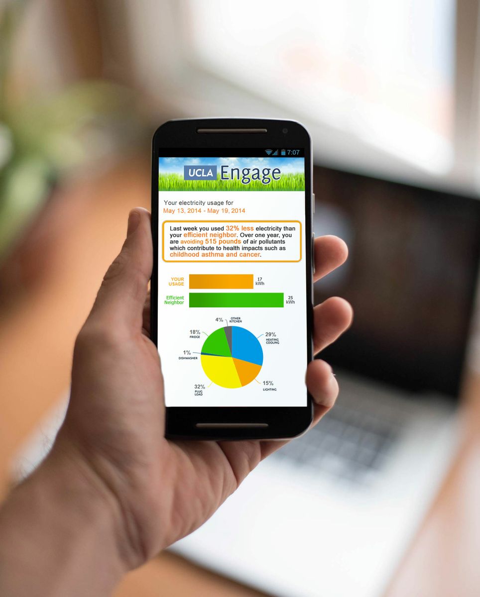 Engage website on smartphone