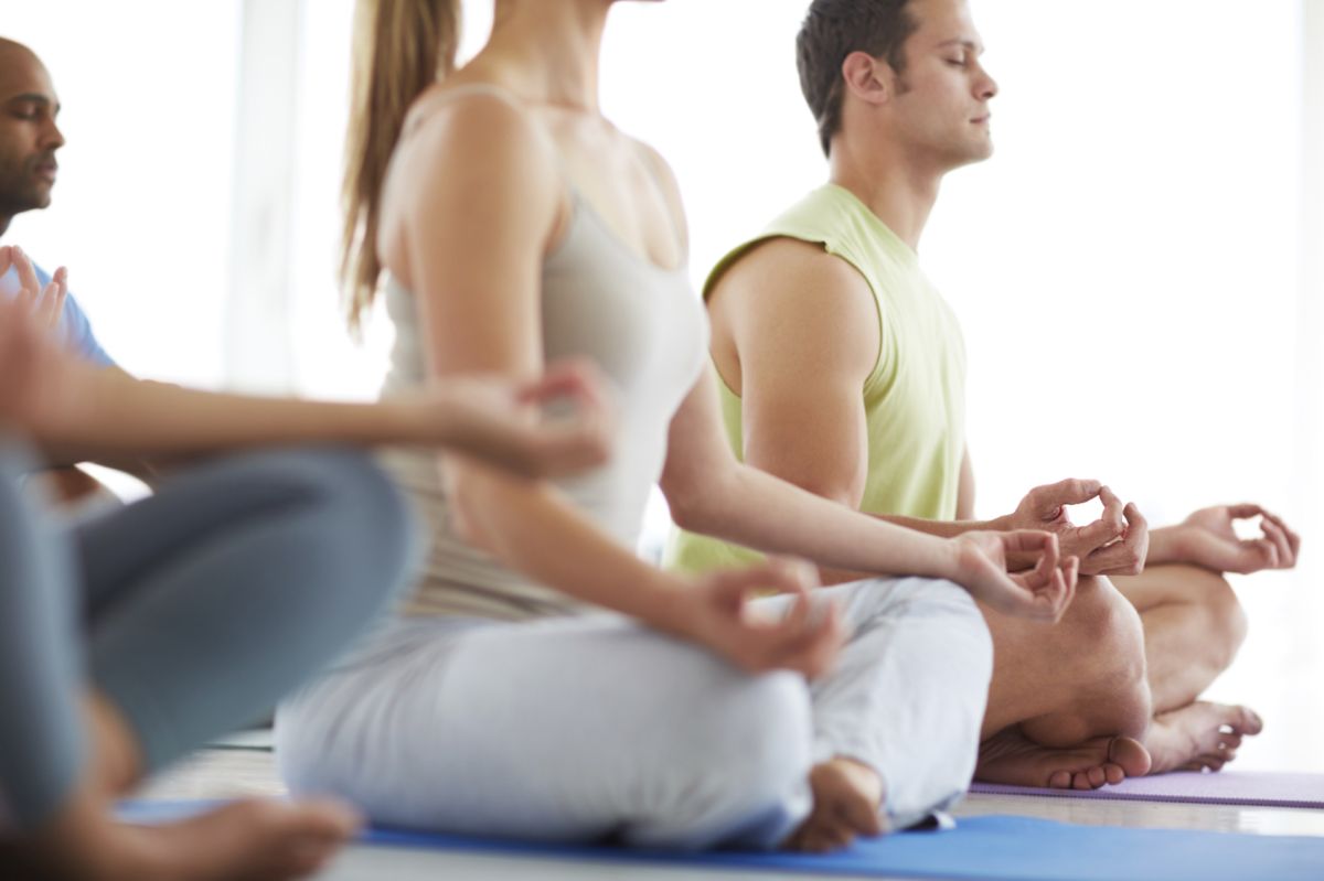 Meditation class