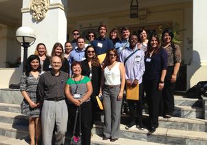 UCLA visitors with Dr. Jose Luis Di Fabio, Pan-American Health Organization/World Health Organization representative, Cuba