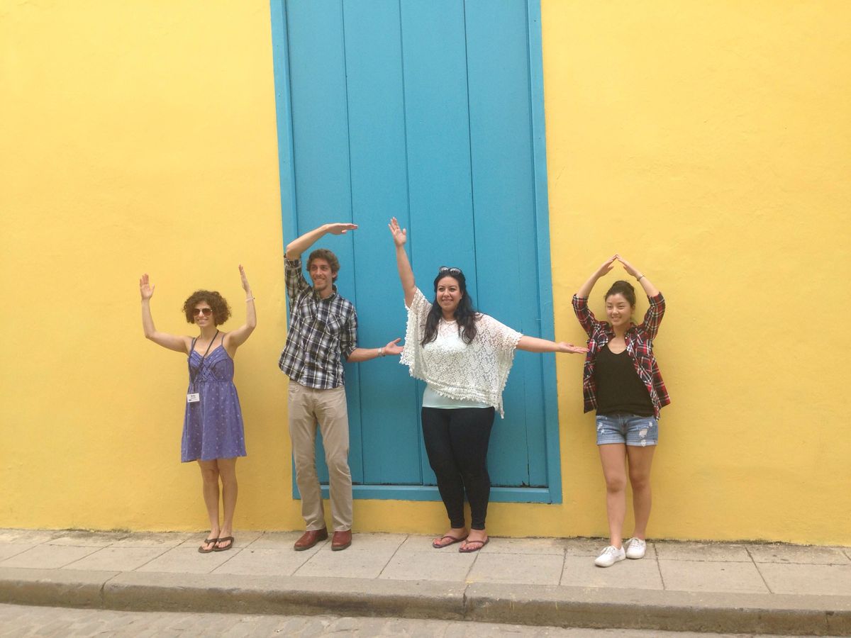 Nursing students in Cuba