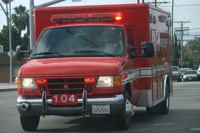 LAFD ambulance