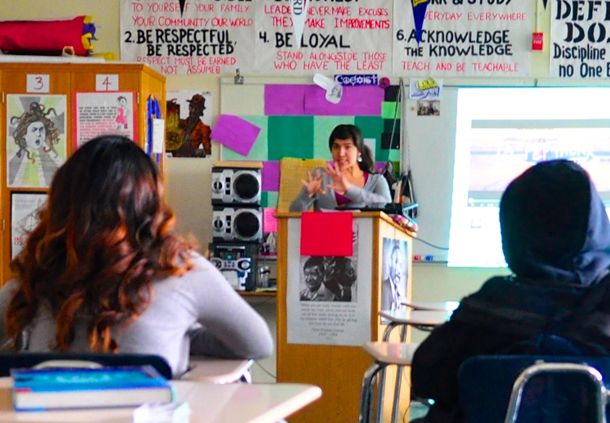 Cynthia Carvajal leads DACA eligibility workshop