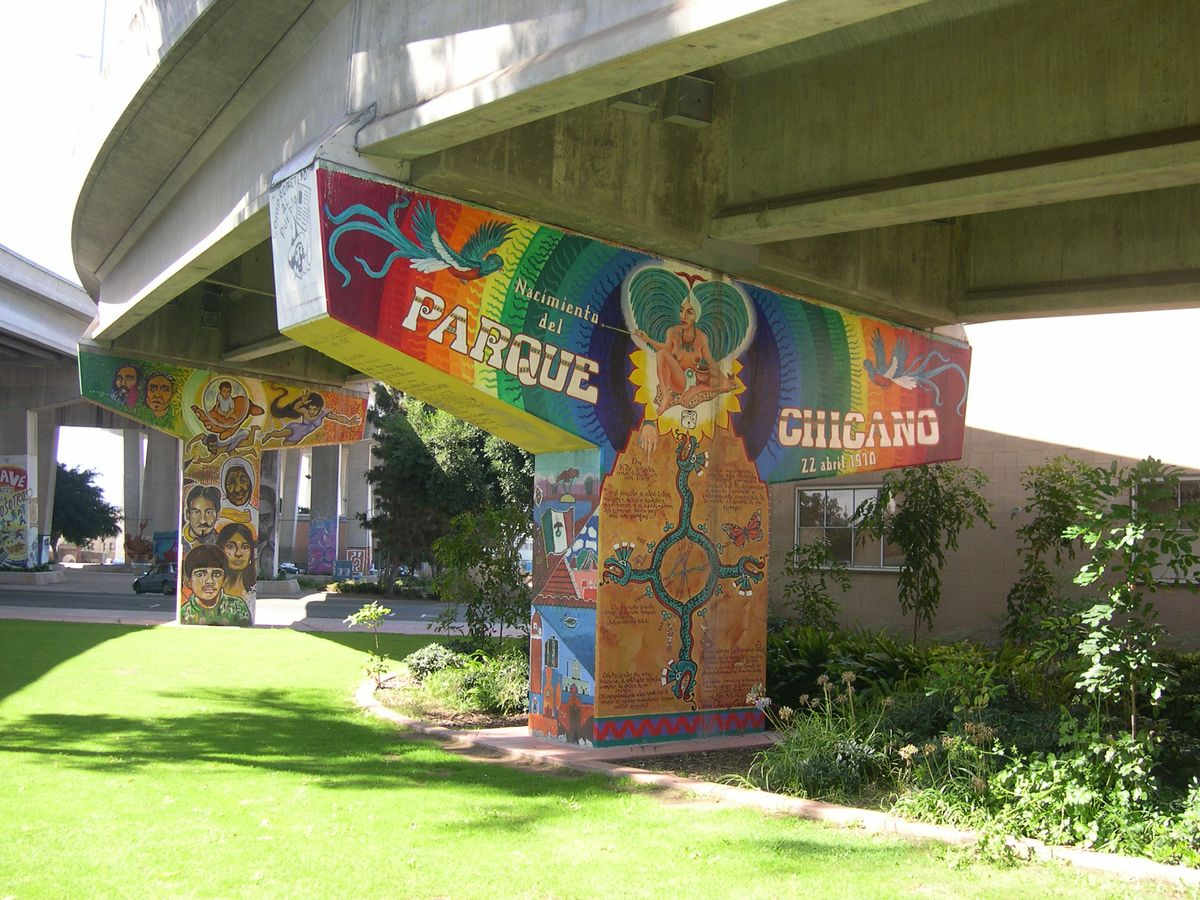 Mural in Chicano Park, San Diego