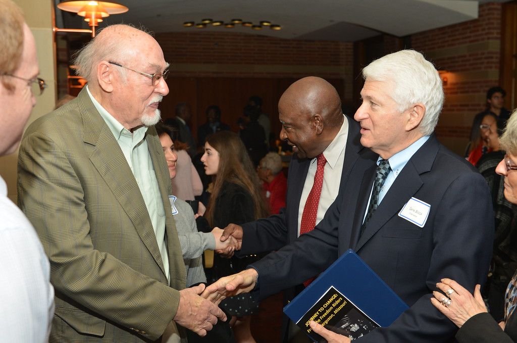 Chancellor Gene Block and Max Pavesic