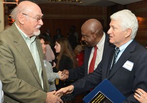 Chancellor Gene Block and Max Pavesic