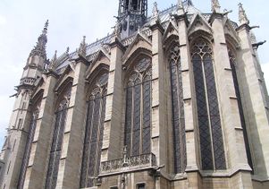 Exterior of the Sainte-Chapelle