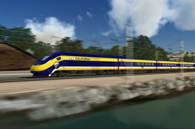 California high-speed train