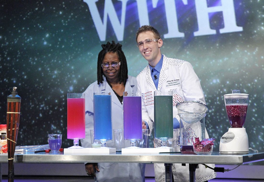 Jeffrey Vinokur With Whoopie Goldberg